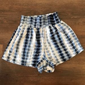 Aeropostale Live Love Dream Tie-Dye shorts.